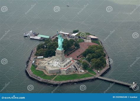 New York City Manhattan Helicopter Tour Aerial Cityscape Stock Photo - Image of city, downtown ...