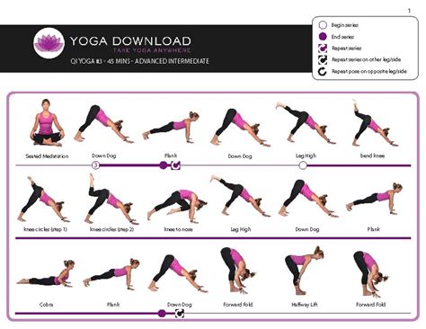 Printable Pose Guides - Download yoga sequence guides