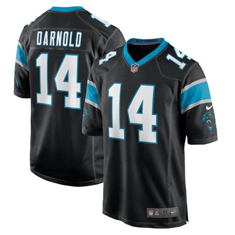 Sam Darnold Jersey, (Aqua, Navy) S-3X Big 4X 5X 6X Tall XLT-5XLT