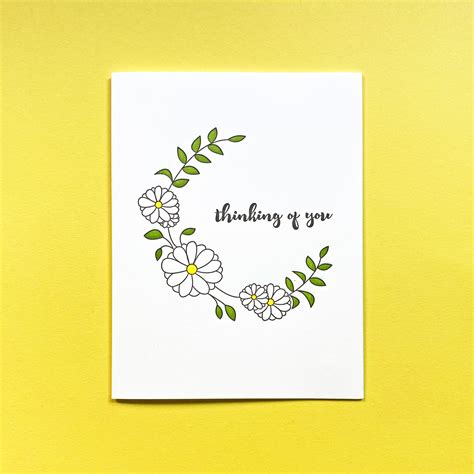 Thinking of You sympathy Card - Etsy