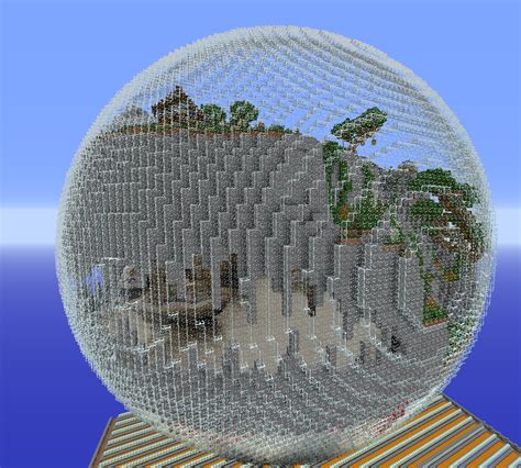 A Build in a Giant Glass Sphere (Solo Build) | Hypixel Forums