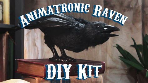 Animatronic Raven DIY Kit - YouTube