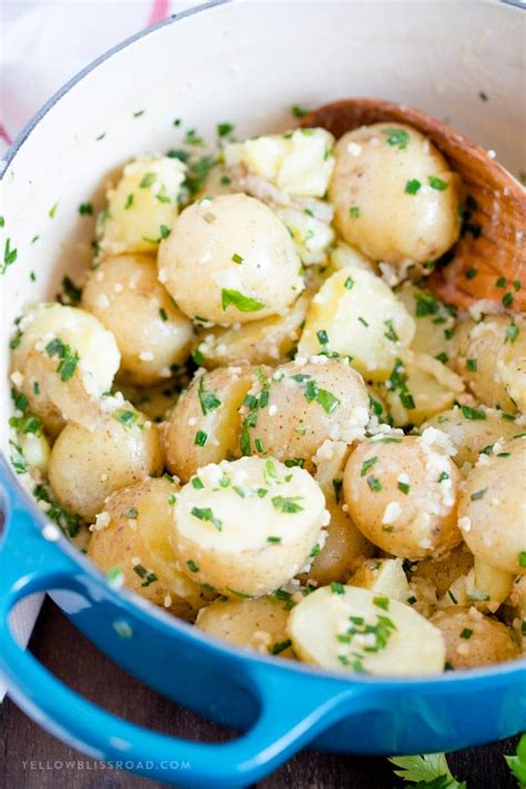 Garlic & Herb Baby Potatoes | Quick & Easy Side Dish Recipe