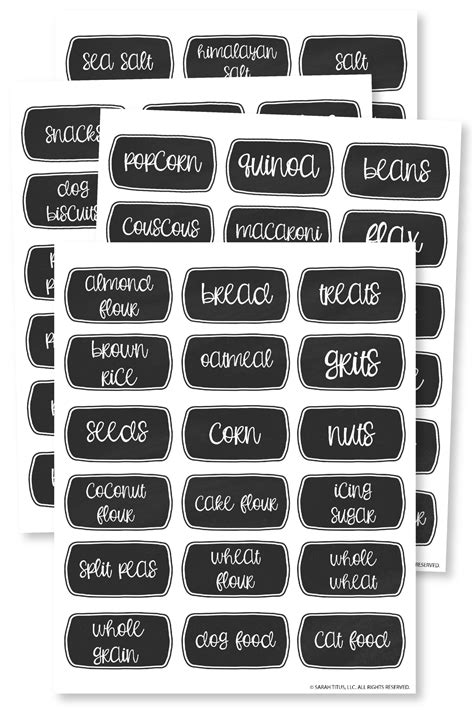 Greatest Pantry Labels to Obtain – My Blog