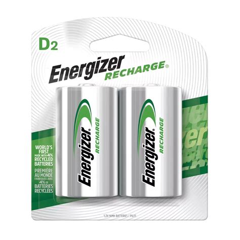 Energizer Rechargeable D Battery - 2 Pack | The Home Depot Canada