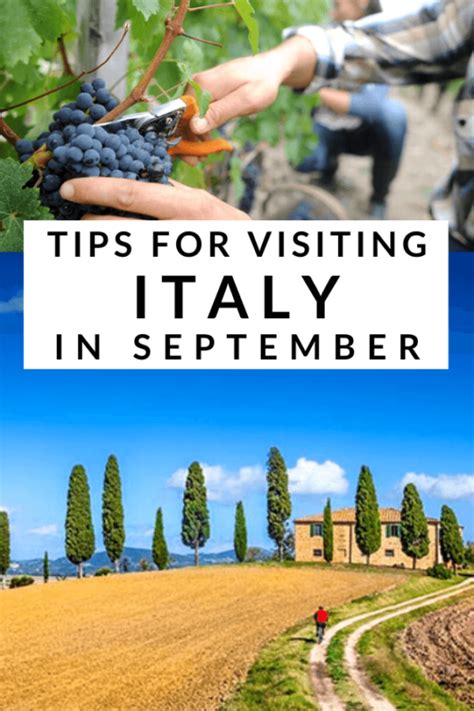 Traveling to Italy in September: What You Need to Know | i Heart Italy