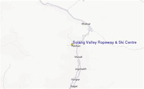 Solang Valley Ropeway & Ski Centre Ski Resort Guide, Location Map ...