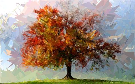 Tree Wallpaper Art | PixelsTalk.Net