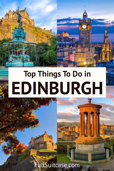 17 Best Tourist Attractions & Things to Do in Edinburgh (+ Map!)