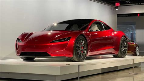 Tesla Roadster at Petersen Automotive Museum: 0-60 mph in 1.1 sec