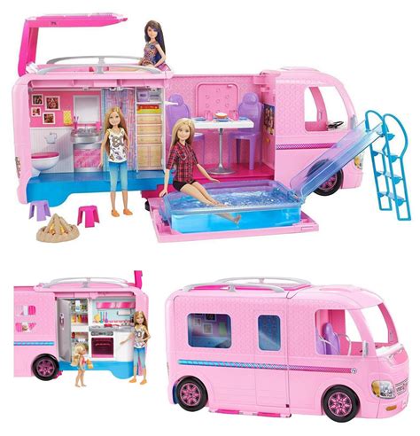 Brand New Mattel Barbie Dream Camper Pink RV