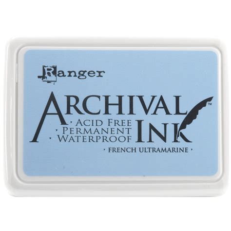 Ranger ARCHIVAL INK - FRENCH ULTRAMARINE AIP30607 - 789541030607