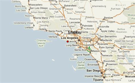 Where Is Malibu On The California Map