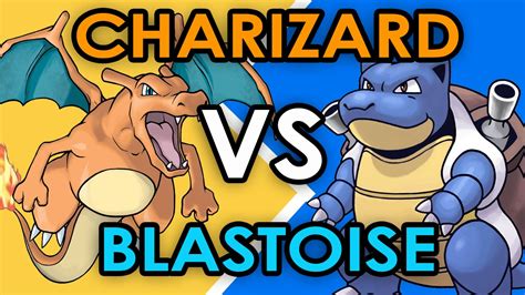 Charizard VS Blastoise - A Starter Pokémon Theory - YouTube