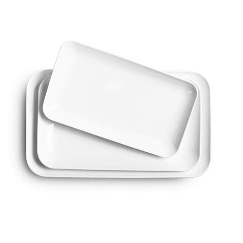 Large Serving Platter Set - DELLING 16/14/12inch Large Serving Tray - Rectangular White Serving ...