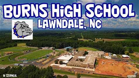 Burns High School /Lawndale NC 4K ( DJI Mavic Air 2 Drone Footage) Home of the Bulldogs!! - YouTube