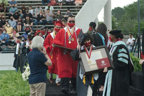 See scenes from South Houston High’s graduation ceremony