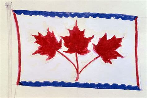 Canada Flag Sketch at PaintingValley.com | Explore collection of Canada Flag Sketch