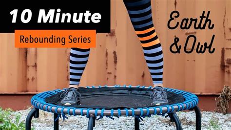 10 Minute Rebounding Workout for Beginners and Seniors YOU CHOOSE the Intensity Level ...