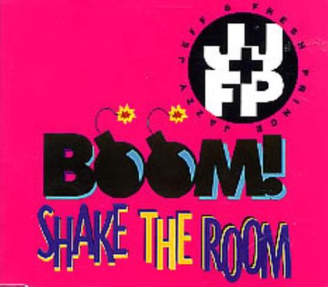 DJ Jazzy Jeff & The Fresh Prince Boom! Shake The Room UK CD single (CD5 / 5") (63595)