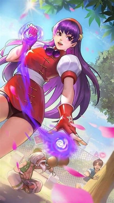 Athena Asamiya - 麻宮 アテナ Athena, Snk Games, Mugen, Snk King Of Fighters, Street Fighter Art ...