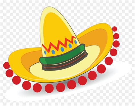 Mexican Sombrero Png - Transparent Background Sombrero Hat, Png ...