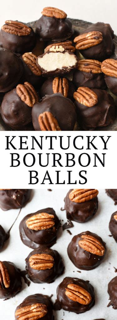 Kentucky Bourbon Balls Recipe - Let's Eat Cake