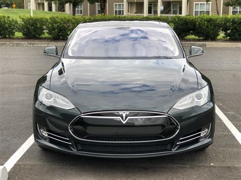 Green Metallic 2013 Tesla Model S 60 w/ 2 Years Warranty Left - $40K ...