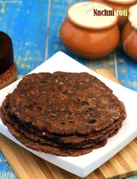 Nachni Roti, Ragi Roti, How To Make Ragi Roti recipe | by Tarla Dalal ...