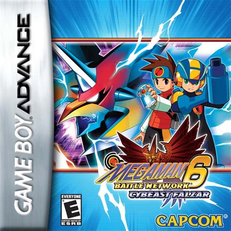 Mega Man Battle Network 6 Cybeast Falzar Nintendo Game Boy Advance