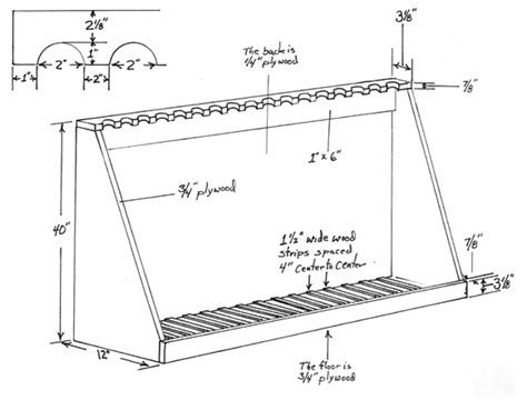 Gun Rack Patterns To Trace