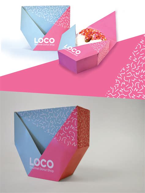 LOCO Donut Shop | Packaging Design on Behance