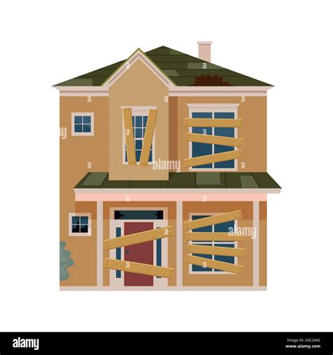 Old abandoned house cartoon Stock Vector Image & Art - Alamy