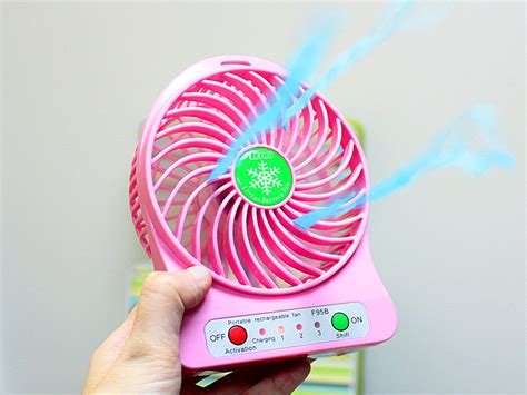 Mini Portable USB Rechargeable Fan