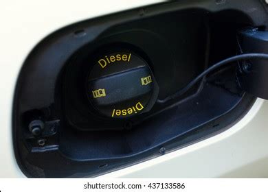 Car Fuel Tank Cover Stock Photo (Edit Now) 437133586