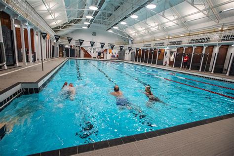 Eager locals in the pool by 6am as Leith Victoria Swim Centre reopens after major refurb ...