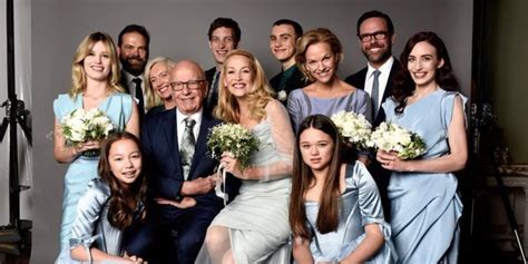 Jerry Hall And Rupert Murdoch Have A LOT Of Kids