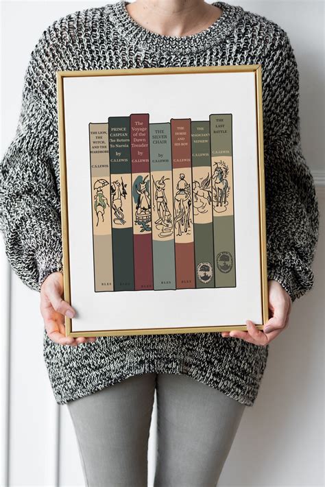 Chronicles of Narnia Illustration First Edition , Cs Lewis Wall Art ...