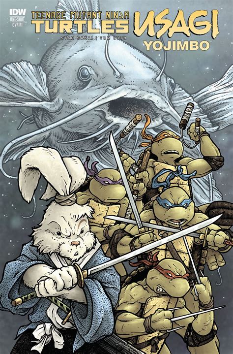 Teenage Mutant Ninja Turtles / Usagi Yojimbo (10 Copy Cover) | Fresh Comics