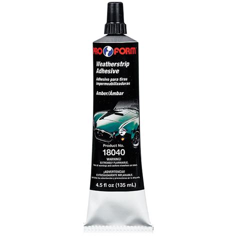 Weatherstrip Adhesive - Pro Form