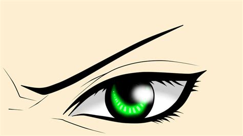 Angry Anime Eye base by XxNearlyDeathxX on DeviantArt