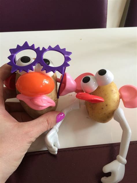 Mr potato head accessories with real potatoes! Mr Potato Head, Potato ...