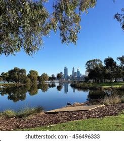 Perth City Skyline Stock Photo 456496333 | Shutterstock