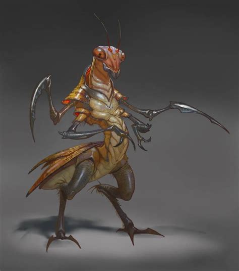 Insectoid race by ncorva | Alien concept art, Creature concept art, Alien creatures