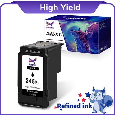 245XL Ink Cartridge Replacement for Canon Ink 245 PG-245 PG-243 Black ...