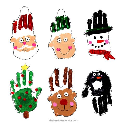 Christmas Handprint Art - The Best Ideas for Kids