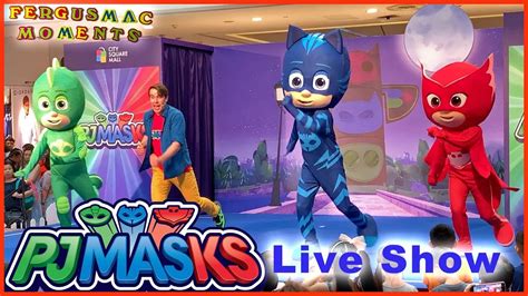 PJ Masks Live Show First Time in Singapore at City Square Mall - YouTube