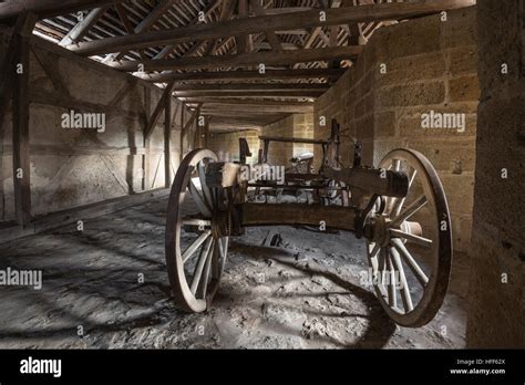 Inside the city wall of Rothenburg Stock Photo - Alamy