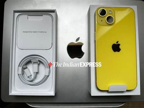 iPhone 14 yellow first look: Feels like a fine sunny day | Technology ...