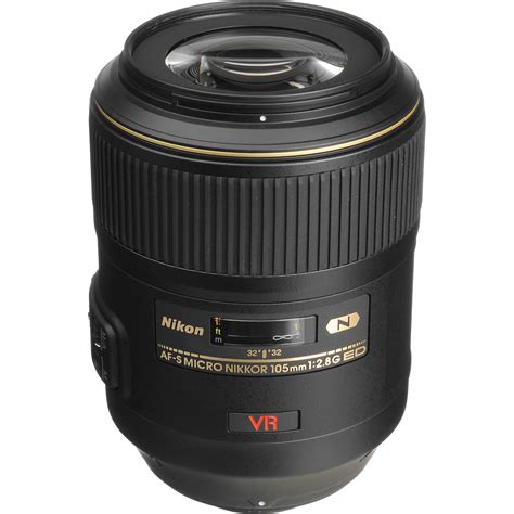 Nikon AF-S VR Micro-NIKKOR 105mm f/2.8G IF-ED Lens 2160 B&H